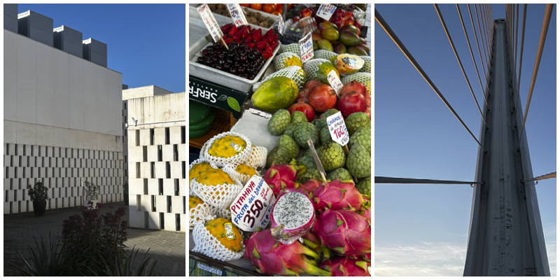 Építészeti tanulmányút pillanatai